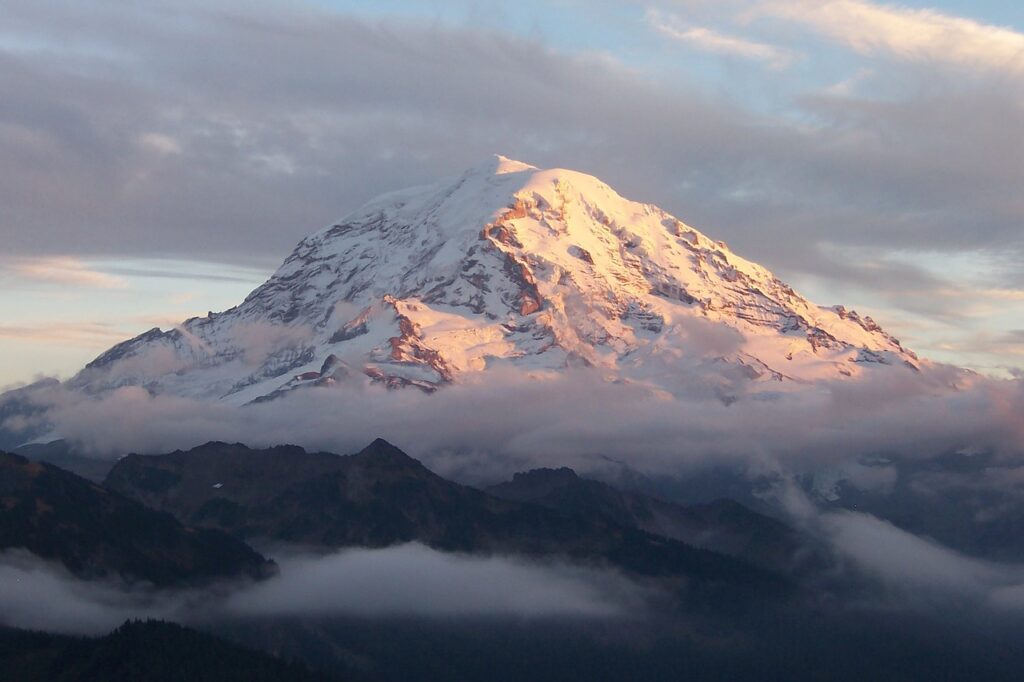 mountain, rainier, mount